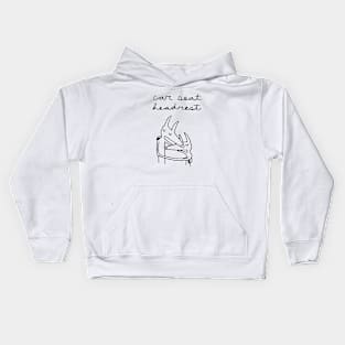 CAR SEAT HEADREST Kids Hoodie